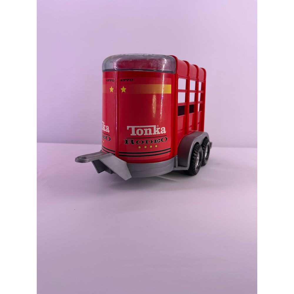 Vintage 2002 Tonka Rodeo Closed Trailer 12.5” long - Picture 2 of 10
